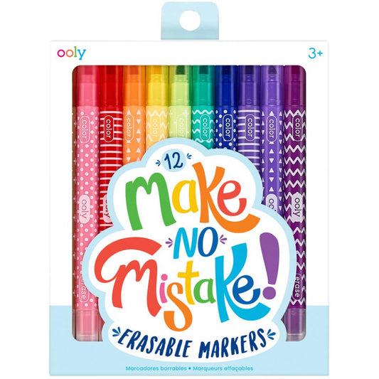 erasable markers, set of 12